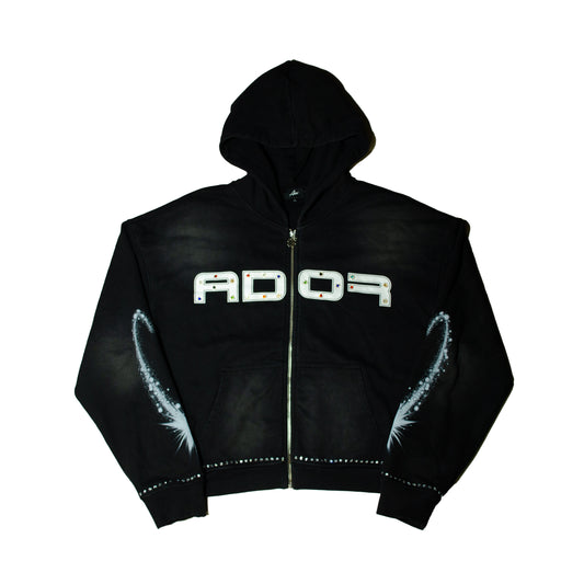 Gemstone Zip Up Hoodie